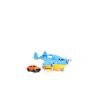 Bigjigs Toys Green Toys Cargo Plane With Mini Car, Blue