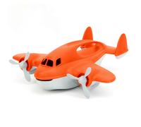 Bigjigs Toys Green Toys Fire Plane Toy, Orange