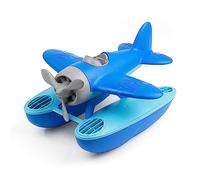 Green Toys OceanBound Seaplane - Eco Friendly Floating Bath Toy For Babies & Toddlers, Bathtime Water Play, Recycled From Ocean Bound Plastic, 1 colour chosen at random, Age 1 Years Old +