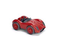 Green Toys Race Car -Red | Made in the USA from 100% Recycled Plastic, No BPA, Phthalates or PVC, Encourages Creative & Imaginative Play