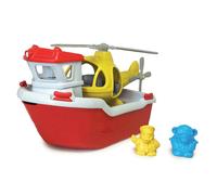 Green Toys Rescue Boat with Helicopter - Made From 100% Recycled Plastic