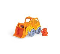Bigjigs Toys Green Toys Scooper With Moveable Front Loader, Orange