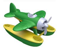 Green Toys Seaplane, Green | Made in the USA from 100% Recycled Plastic, No BPA, Phthalates or PVC, Encourages Creative & Imaginative Play