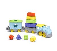 Green Toys Stack & Sort Train in Pale Blue Green Toys Pale Blue