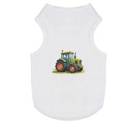 'Green Tractor' Pet Dog/Cat T-Shirt (PT00143778)