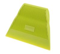 Green Trapezoidal Plastic Wrap Squeegee for Car Film and Window Tint | User-friendly Scraper for Car Wraps, Wallpaper, Decals and Sign Making, Suitable for DIY Enthusiasts and Auto Detailing Shops