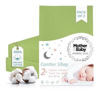 Green Travel Cot Sheets 95x65 cm - 2 Pack Organic Cotton Fitted Sheet- Soft Breathable Bedding for Standard Travel Cot Mattress