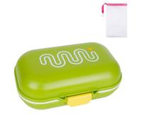 Green Travel Soap Box, Waterproof Soap Dish with Lid, Portable Soap Box, Soap Dish with Drip Rack, Soap Bag for Bathroom, Gym, Travel and Outdoor Use