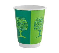 Green Tree Double Walled Hot Drinks Cups 8oz / 230ml Case 500