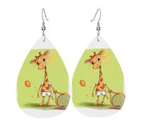 Green Tree Leather Earrings for Women Dangle Earring Fashion Boho Drop Dangle Earrings Hypoallergenic 925 Silver Teardrop Earring Jewelry Gift 1, One Size, No Gemstone