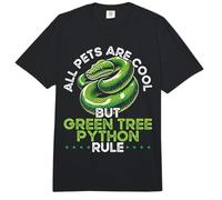 Green Tree Python Owner Reptiles for Snake Lover Comfort Colors Adult Heavyweight T-Shirt