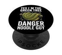 Green Tree Python Owner Snake Lover Danger Noodle Guy Men PopSockets Adhesive PopGrip