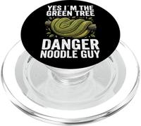 Green Tree Python Owner Snake Lover Danger Noodle Guy Men PopSockets PopGrip for MagSafe