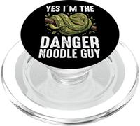 Green Tree Python Owner Snake Lover Danger Noodle Guy Men PopSockets PopGrip for MagSafe