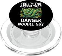 Green Tree Python Owner Snake Lover Danger Noodle Guy Men PopSockets PopGrip for MagSafe