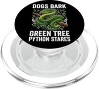 Green Tree Python Owner Snake vs. Dog Lover Men and Women PopSockets PopGrip for MagSafe