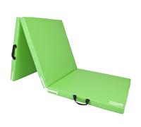 (Green) Tri Folding GYM MAT Yoga Exercise Floor