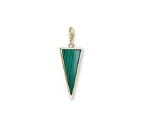 Green Triangle Charm Pendant, female, THOMAS SABO, Jewellery, Green, ONE SIZE, Accessories ONE SIZE