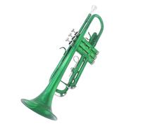 Green Trumpet Brass Standard Bb Trumpet Set For Beginner With Hard Case Gloves 7 C Mouthpiece Accessories