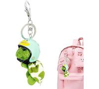 Green Turtle Keychain, 2025 New Cute Turtle with Hat, Plush Keychain Tortoise Keychain, Handbag Pendant, Goodie Bag Fillers Keyrings and Keychains