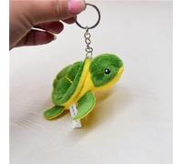 Green Turtles Stuffed Mini Sea Turtle Animal Plush Car Keychain Turtles Adorable Cute Stuffed Animal Party Decorations for Adults for Birthday Gift Bag Accessories Birthday Beach Ocean Supplies,