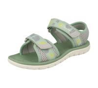 (Green, UK 10.5 Child) Childrens Clarks Casual Summer Sandals Surfing Tide K