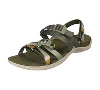(Green, UK 3) Ladies Merrell Casual Strappy Sandals - District 3 Backstrap Web