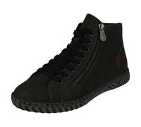 (Green, UK 5) Ladies Rieker Fleeced Lined Ankle Boots N0921