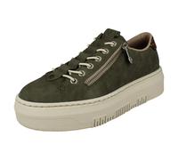 (Green, UK 6.5) Ladies Rieker Elasticated Lace Trainer M1952