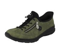 (Green, UK 6) Ladies Rieker Casual Ready To Go Casual Shoes N3267