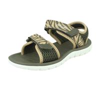 (Green, UK 8 Child) Childrens Clarks Casual Summer Sandals Surfing Tide T 20 - F Fit