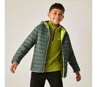Green unisex 13 Years Regatta Kids’ Hooded Marizion Padded Jacket Green, Size: 13 Years