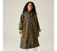 Regatta Orla Kiely Waterproof Changing Robe in Olive | Size: 5-9 Years Regatta Olive 5-9 Years