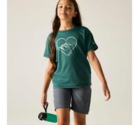 Green unisex Regatta Kids’ Aria T-Shirt Green, Size: 9-10 Years