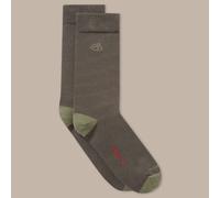 Green unisex UK9-12 Craghoppers NosiLife Travel Single Pack Socks Green, Size: UK9-12