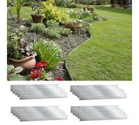 Green Universe Aluminum Garden Edging - Flexible, Weather-Resistant Lawn Border