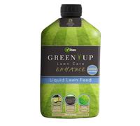 Green Up Enhance Liquid Lawn Feed 1L Advanced Soluble Lawn Fertiliser with Seaweed & Wetting Agent Organic Nutrients Boosts Growth & Root Strength Covers 200m² Pet Safe