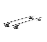 Green Valley Aluminium Aero Wing Bars Roof Rack For Vauxhall Corsa D/e 3/5Dr 2006 To 2019