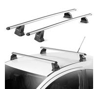Green Valley Aluminium Roof Rack Bars, Vauxhall Corsa D/e 2006 To 2019, Aerodynamic Complete System With Locks