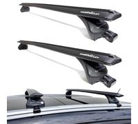 Green Valley Black Aluminium Aero Roof Bars - Wing Bars for Jaecoo 5 2025+ SUV