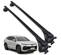 Green Valley Complete Roof Rack Bars For Vw Tayron 2024+ Onwards, Flush Rails