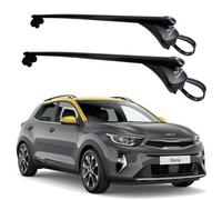 Green Valley Complete Steel Roof Rack Bars System, Fits Kia Stonic 2017+ Onwards -100Kg