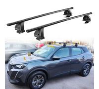 Green Valley Roof Rack Bars, For Peugeot 2008 & E-2008 5Dr Suv 2020+ Onwards, Complete Set