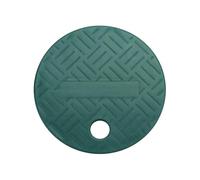 Green Valves Box Covers Lid for Round Sprinkler Systems Irrigation Control Garden Parks Public Industrial Use