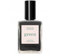Green Vegan-Friendly Nail Polish - Anthracite 15ml