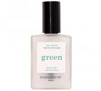 Green Vegan-Friendly Nail Polish - Matte Top Coat