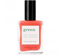 Green Vegan-Friendly Nail Polish - Red Coral 15ml