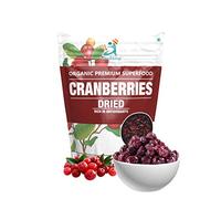 Green Velly - Dried Cranberries (500g), Rich in fiber | High in antioxidants | unsweetened