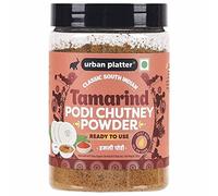 Green velly Indian Urban Platter Classic South Indian Tamarind Podi Chutney Powder, 250g (Ready to use, Just add ghee or Oil)