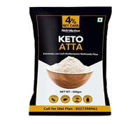 Green Velly Keto Atta (1g Net Carb Per Roti) Extremely Low Carb Flour - 500 gm